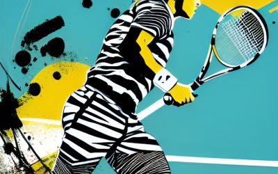AI Tennis Art