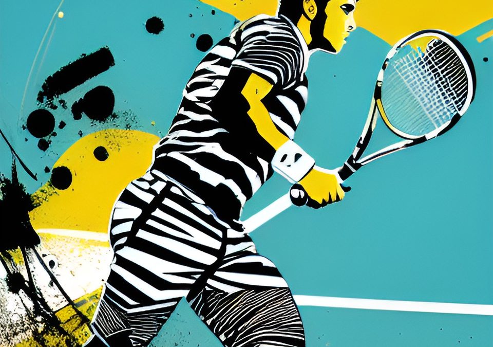 AI Tennis Art